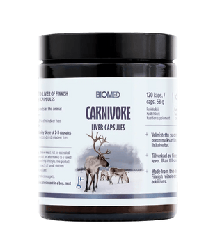 Koop Biomed Carnivore Liver Capsules bij LiveHelfi