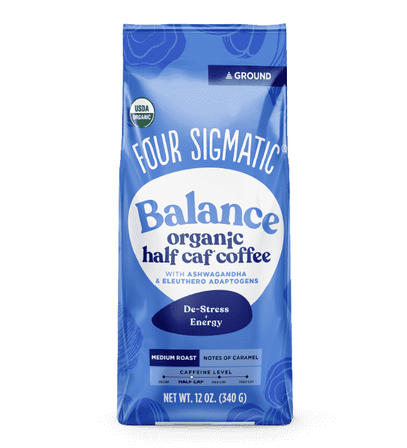 Koop Four Sigmatic Ground Adaptogen Coffee bij LiveHelfi