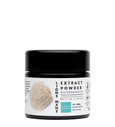 Koop KÄÄPÄ Mushrooms Organic Lion's Mane Extract Powder bij LiveHelfi