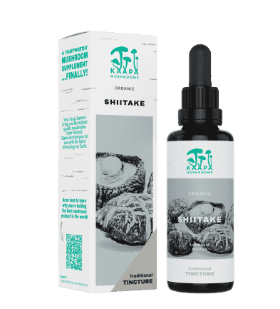 Koop KÄÄPÄ Mushrooms Shiitake Organic Tincture 50ml bij LiveHelfi