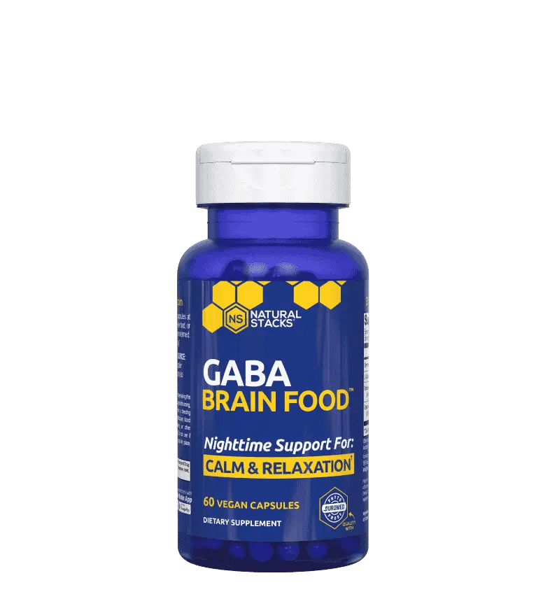 Koop Natural Stacks GABA Brain Food bij LiveHelfi