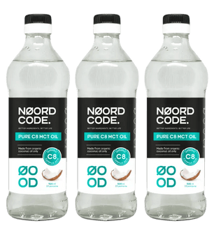 Koop NoordCode Organic Pure C8 MCT Oil 3-pack bij LiveHelfi