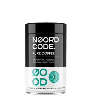 Koop NoordCode Pure Coffee Light Roast Whole Beans 250g bij LiveHelfi