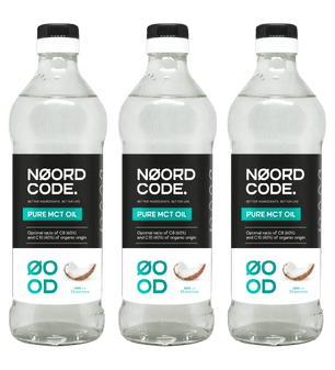 Koop NoordCode Organic Pure MCT Oil 3-Pack bij LiveHelfi