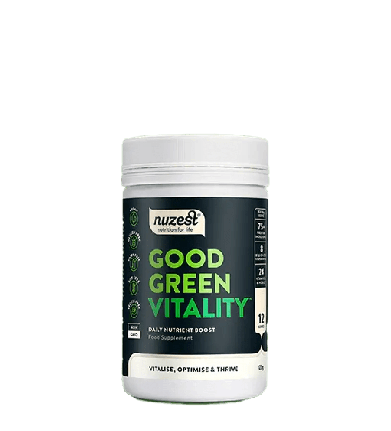 Koop Nuzest Good Green Vitality 120g bij LiveHelfi