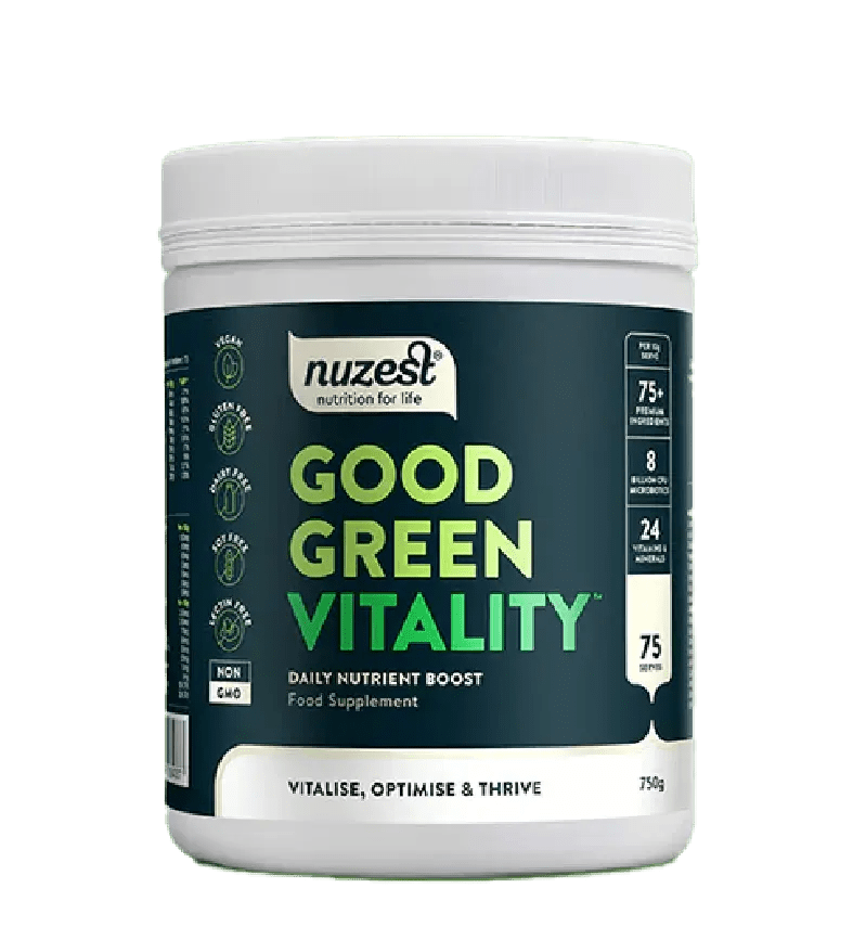 Koop Nuzest Good Green Vitality 750 gr bij LiveHelfi