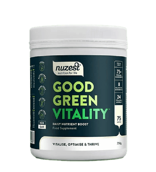 Koop Nuzest Good Green Vitality 750 gr bij LiveHelfi