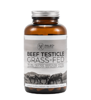 Koop Paleo Powders Grass-Fed Beef Testicles Capsules bij LiveHelfi