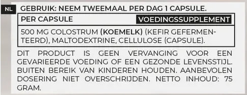 Koop Paleo Powders Colostrum - Kefir Fermented bij LiveHelfi