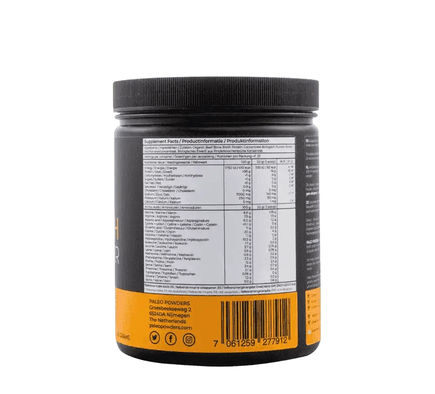 Koop Paleo Powders Bone Broth bij LiveHelfi