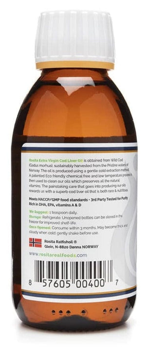 Koop Rosita Extra-virgin cod liver oil bij LiveHelfi