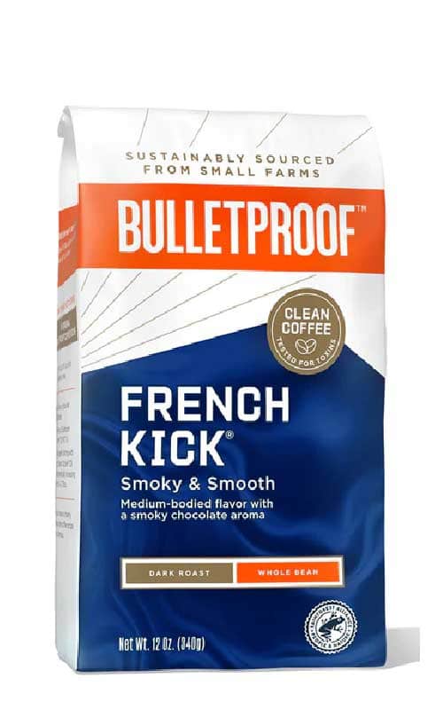 Koop Bulletproof French Kick Dark Roast Koffiebonen 340 gram bij LiveHelfi