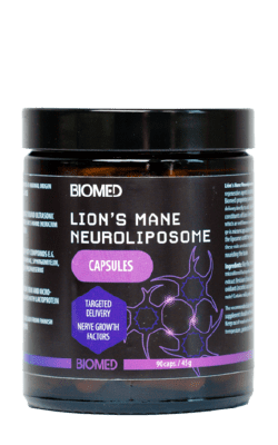 Koop Biomed Lion's Mane Neuroliposome bij LiveHelfi