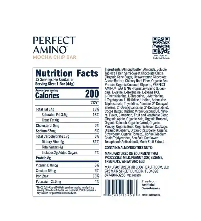 Perfect Amino Bar Mocha Chip