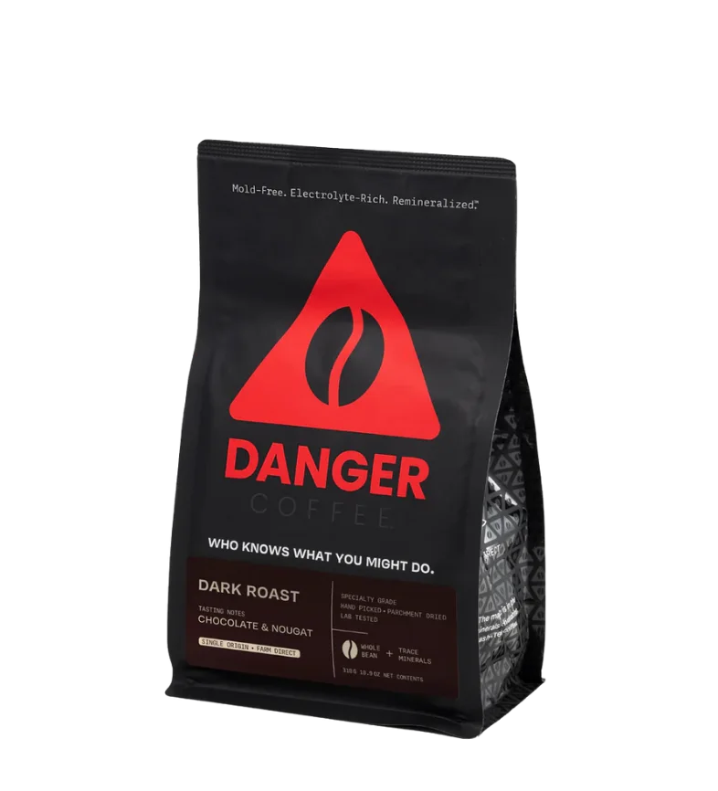 Dark Roast Whole Bean Mineralized Coffee