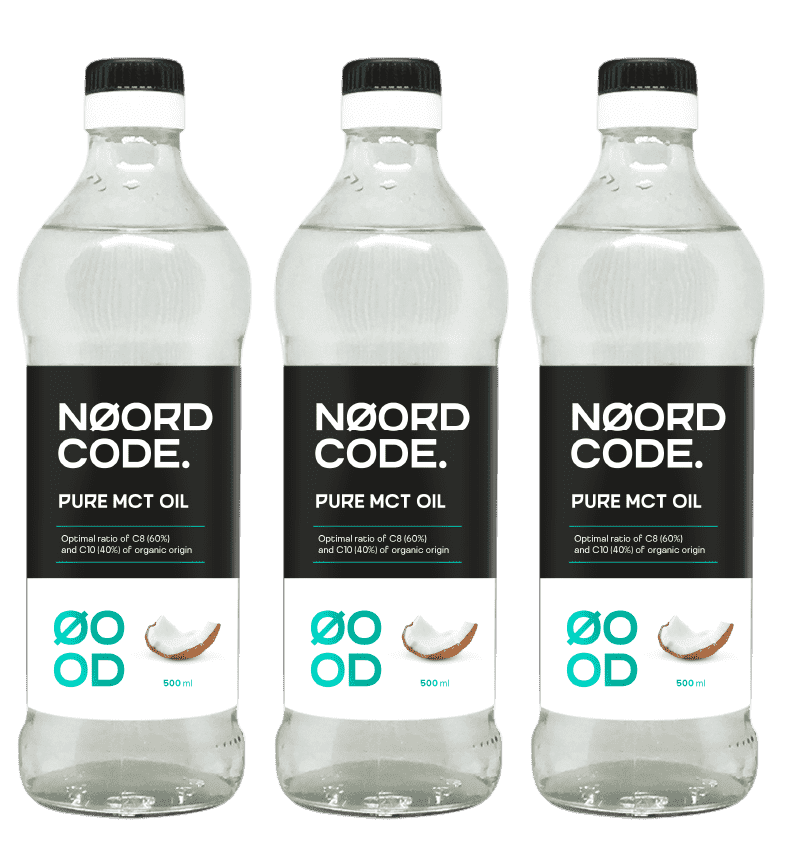 Koop NoordCode Organic Pure MCT Oil 3-Pack bij LiveHelfi