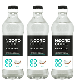 Koop NoordCode Organic Pure MCT Oil 3-Pack bij LiveHelfi