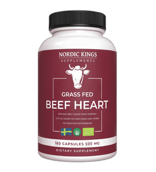 Koop Nordic Kings Organic Grass Fed Beef Heart bij LiveHelfi
