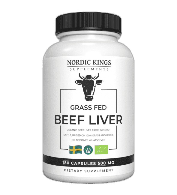 Koop Nordic Kings Organic Grass Fed Beef Liver bij LiveHelfi