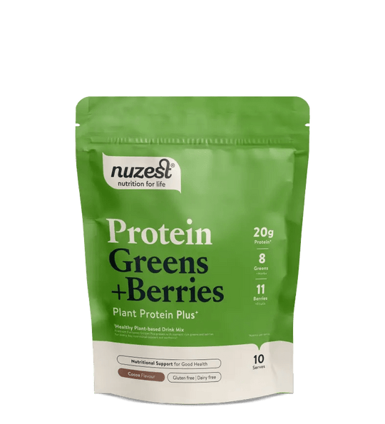 Plant Protein Greens + Berries Cocoa Flavour (THT 19.2.2026)