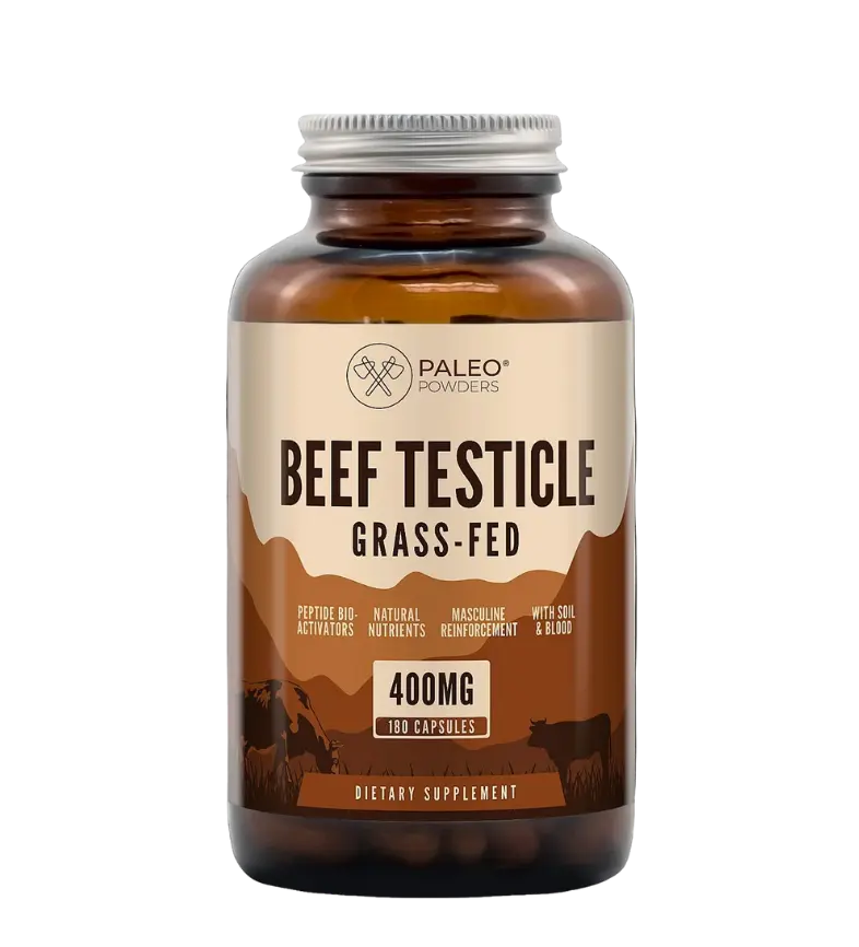 Grass-Fed Beef Testicles Capsules
