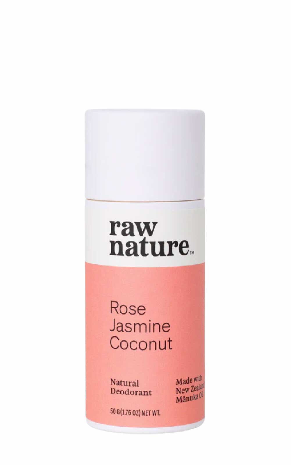 Koop Raw Nature Natural Deodorant Rose + Jasmine bij LiveHelfi