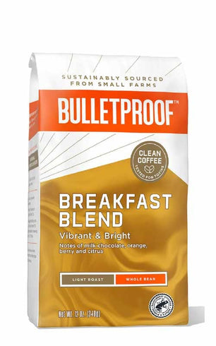 Koop Bulletproof Breakfast Blend Light Roast Whole Bean bij LiveHelfi