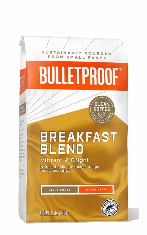 Breakfast Blend Light Roast Whole Bean