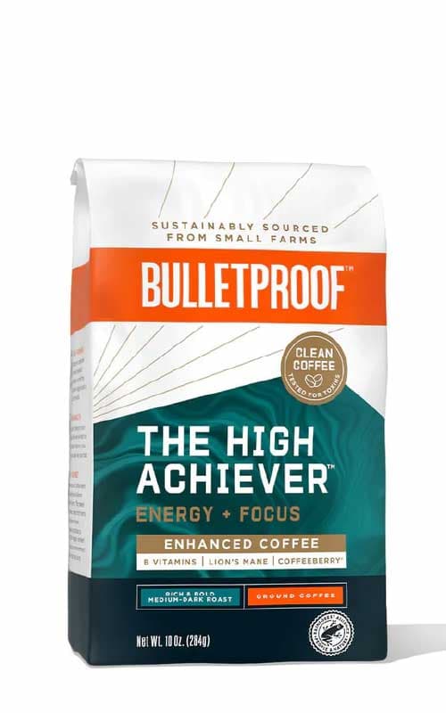 Koop Bulletproof The High Achiever Ground Coffee bij LiveHelfi