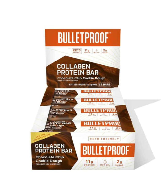 Koop Bulletproof Protein Bars Chocolate Chip Cookie Dough bij LiveHelfi