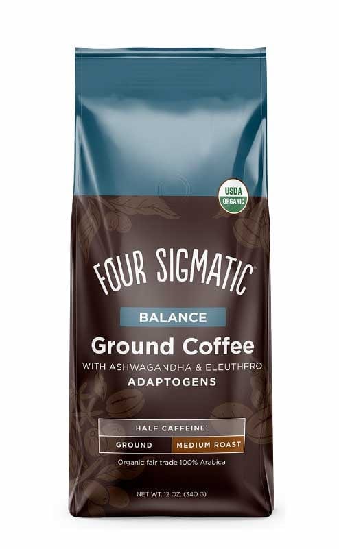 Koop Four Sigmatic Ground Adaptogen Coffee bij LiveHelfi