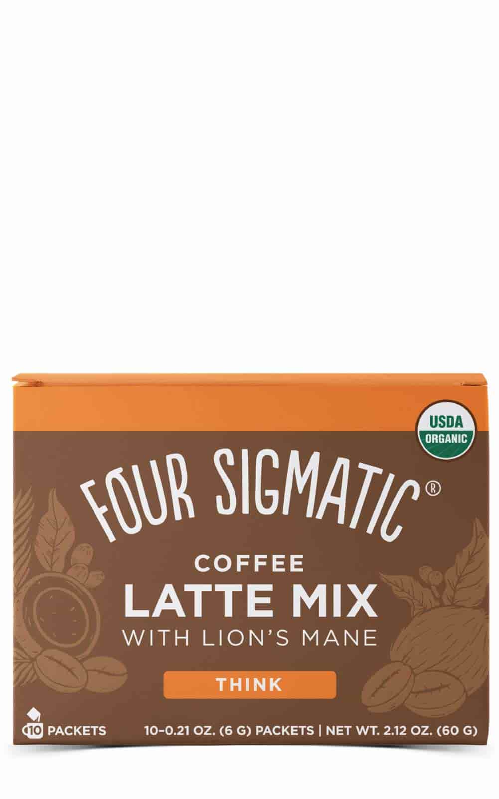 Coffee Latte Mix with Lion's Mane