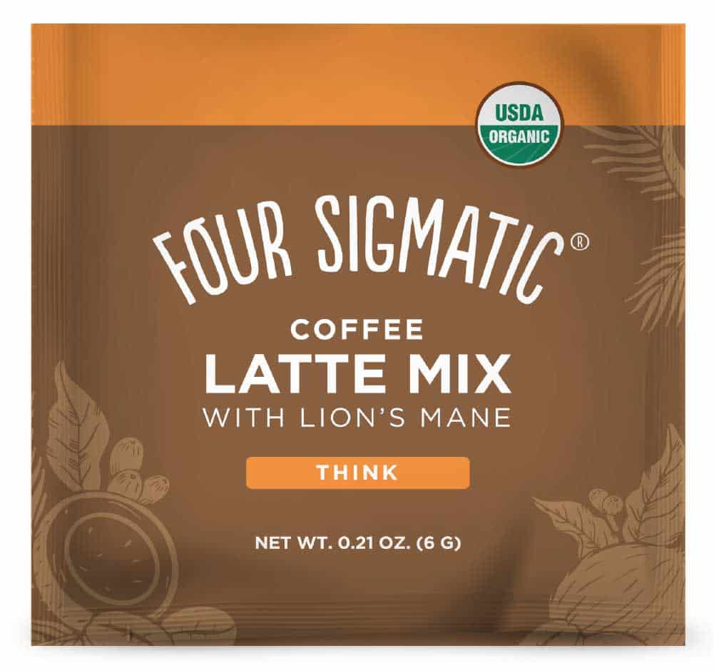 Koop Four Sigmatic Coffee Latte Mix with Lion's Mane bij LiveHelfi