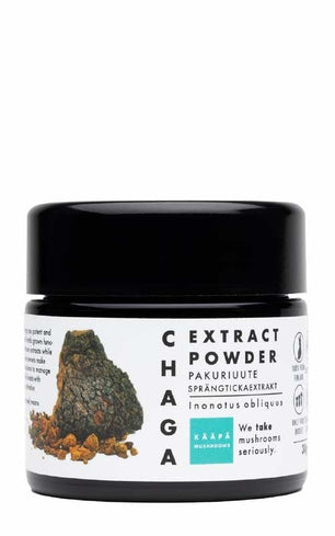 Koop KÄÄPÄ Mushrooms Organic Chaga Extract Powder bij LiveHelfi