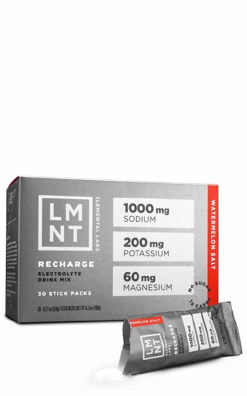Koop LMNT Recharge Electrolyte Drink Mix Watermelon Salt bij LiveHelfi