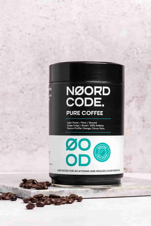 Koop NoordCode Pure Coffee Light Roast Ground 250g bij LiveHelfi