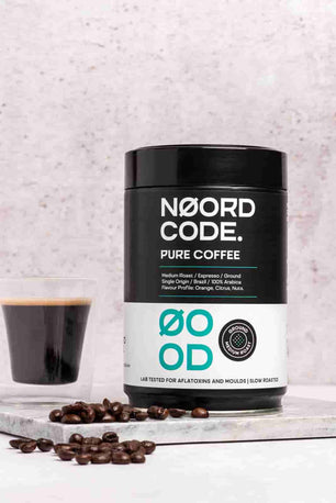 Koop NoordCode Pure Coffee Medium Roast Ground 250g bij LiveHelfi