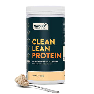 Koop Nuzest Clean Lean Protein Just Natural 1 kg bij LiveHelfi