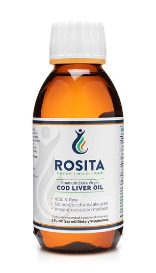 Koop Rosita Extra-virgin cod liver oil bij LiveHelfi
