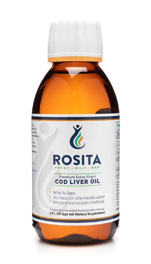 Koop Rosita Extra-virgin cod liver oil bij LiveHelfi