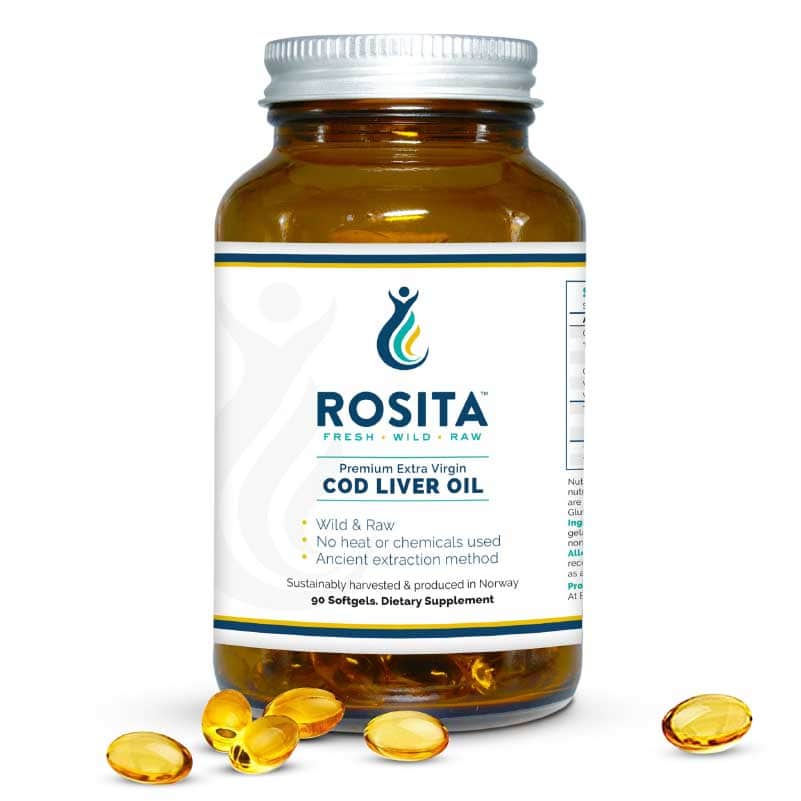 Koop Rosita Extra-virgin cod liver oil softgels bij LiveHelfi