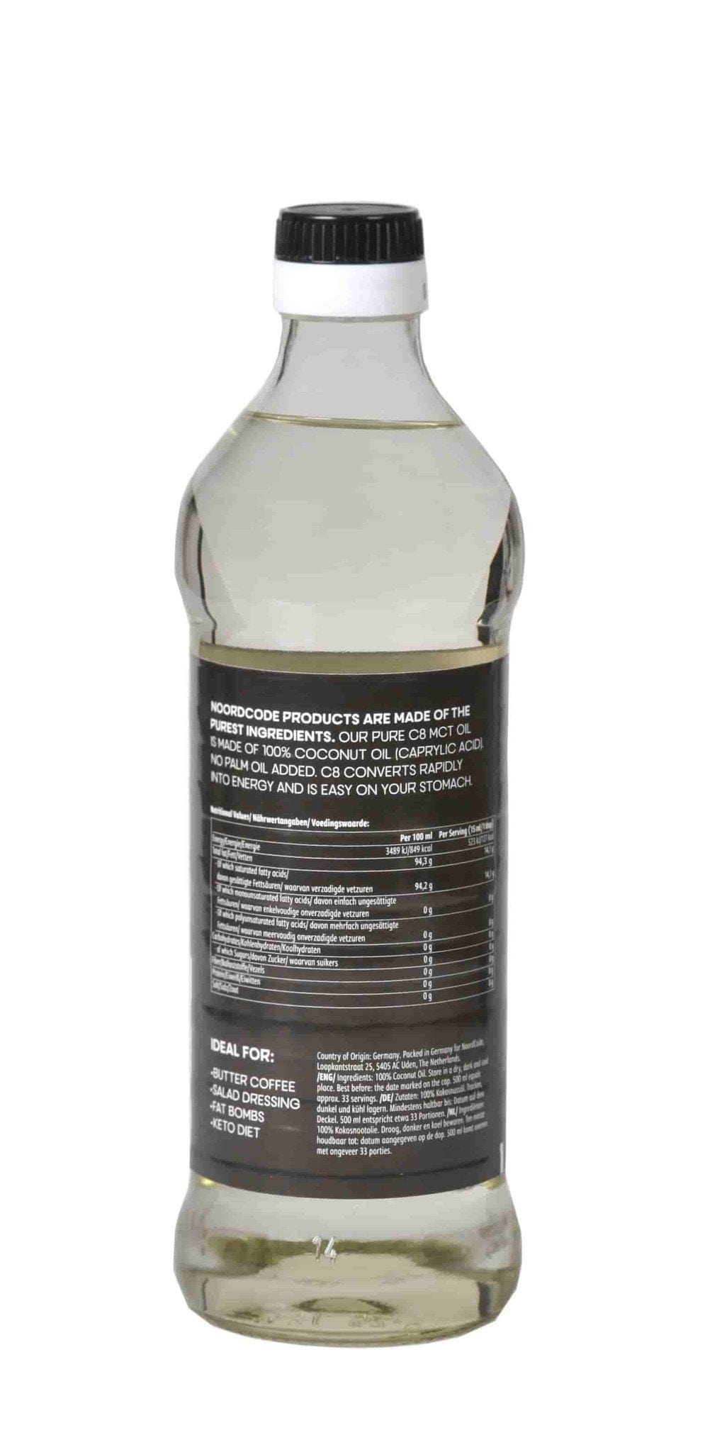 Koop NoordCode Pure C8 MCT Oil bij LiveHelfi